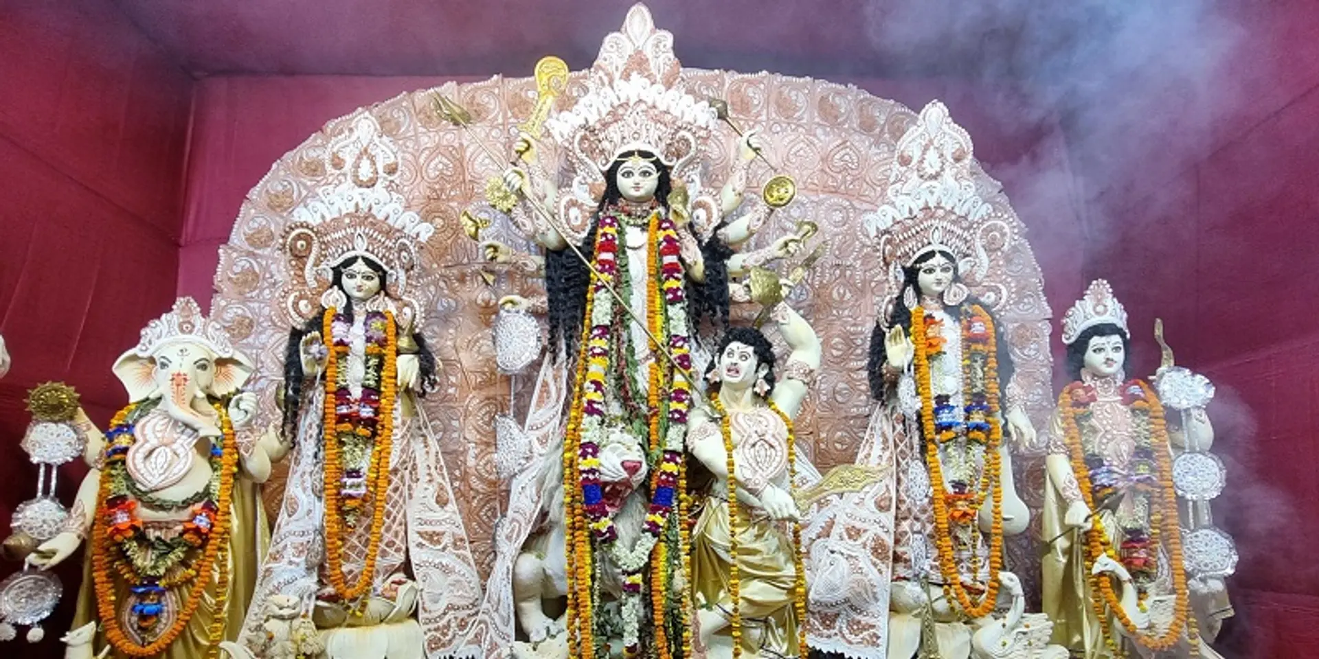 Divine design: Community and creativity on spectacular display at Kolkata’s Durga Puja celebrations