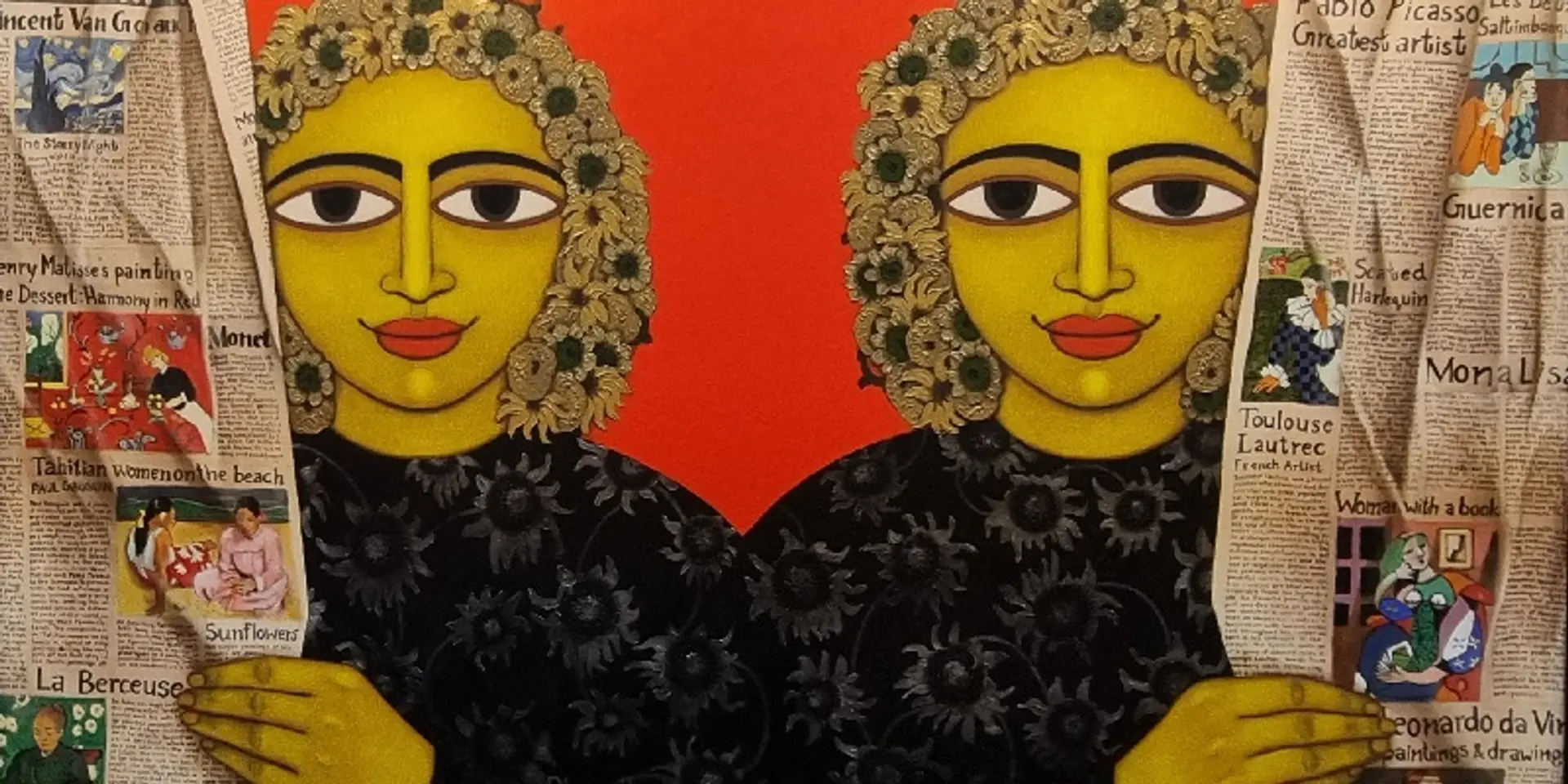 ‘Paint your life in the colours of your truth, your chaos, your fire’: Art highlights and tips from the IAF exhibition