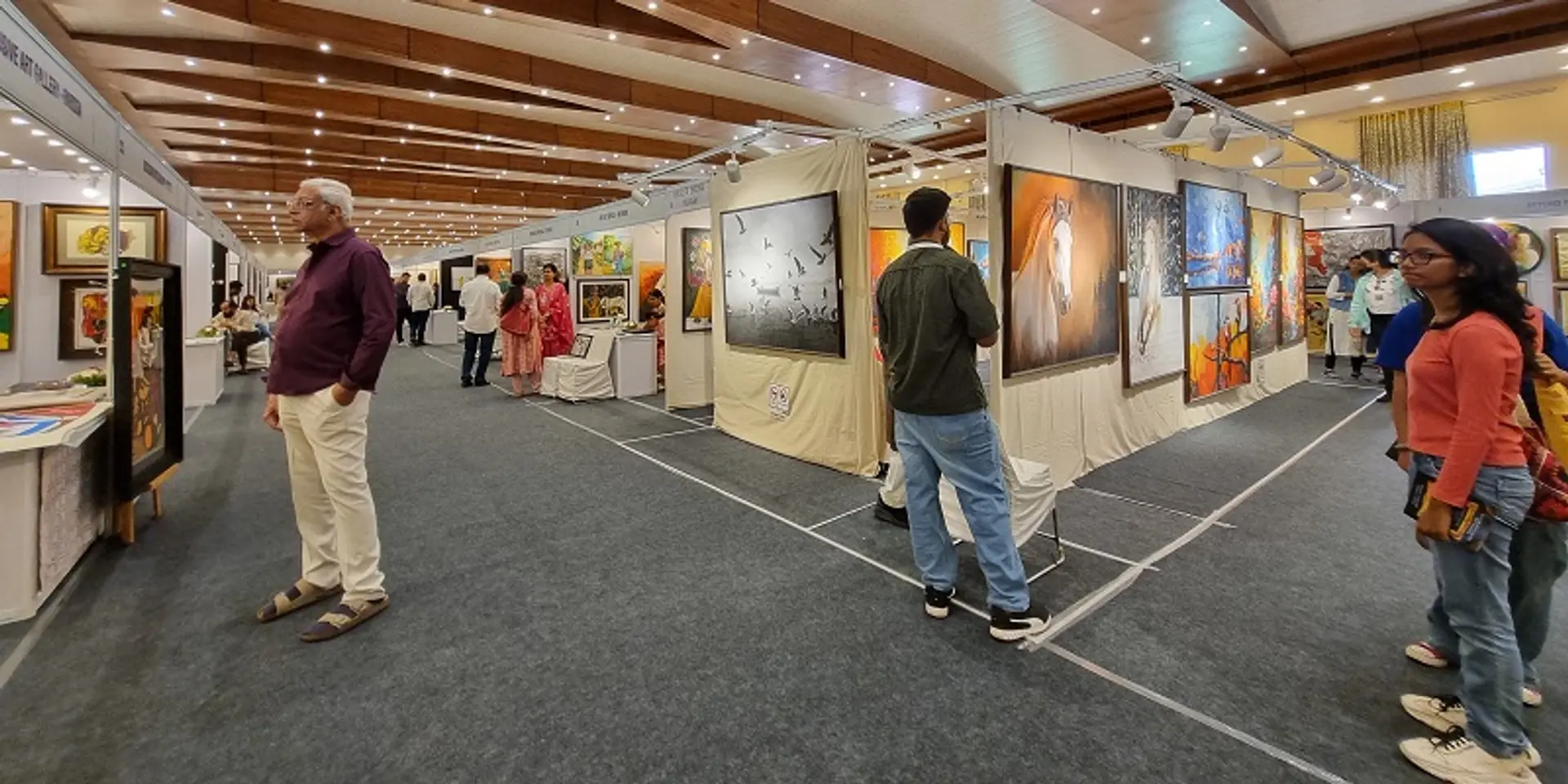 Discovery, meaning, journeys: Artistic highlights from the India Art Festival in Hyderabad