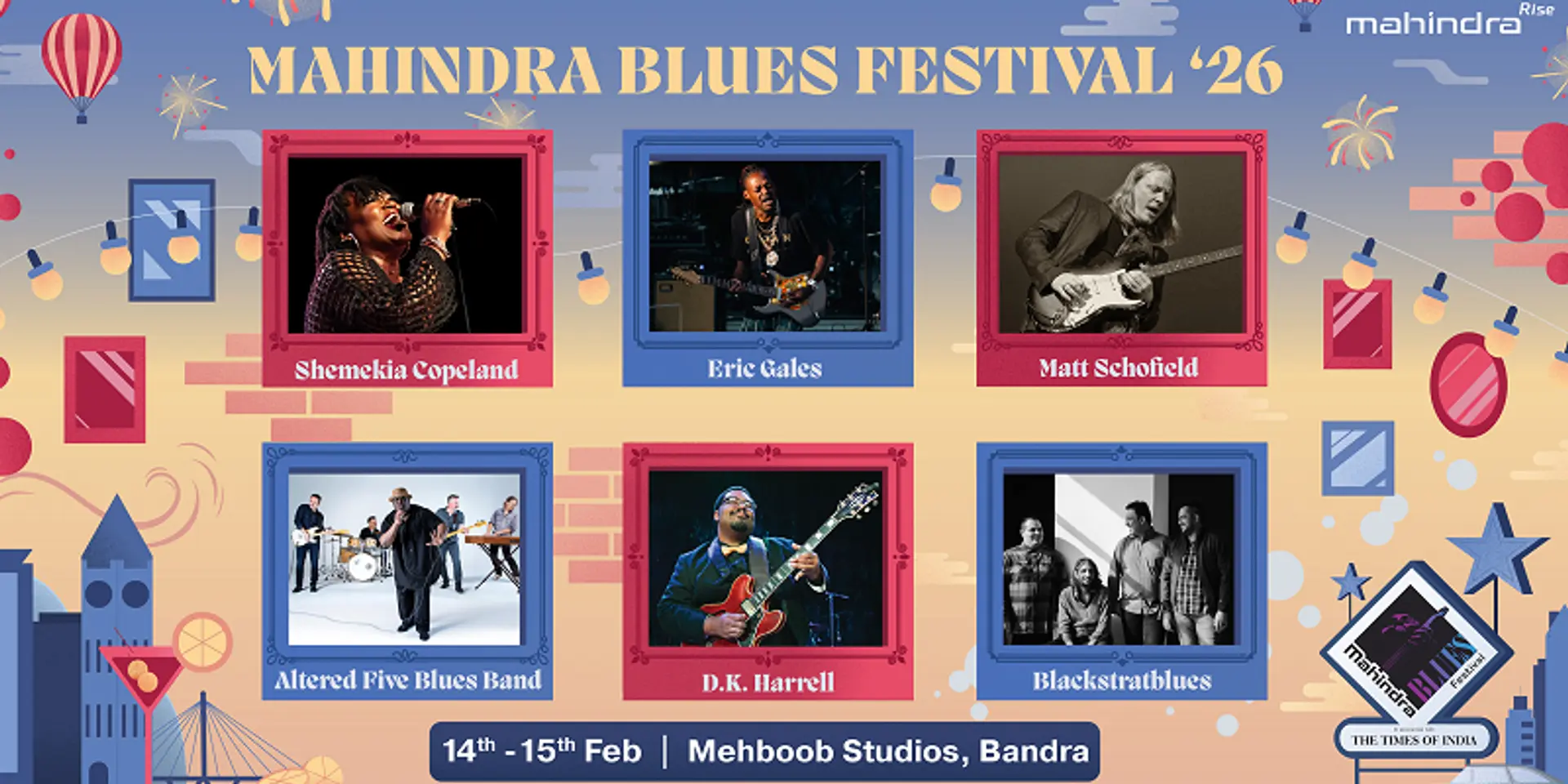 The iconic Mahindra Blues Festival celebrates its 14th edition in Mumbai
