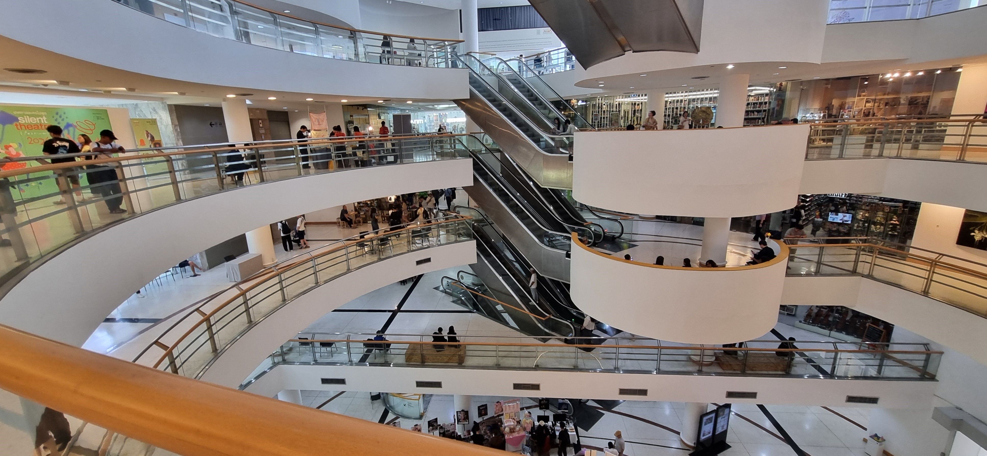 Galleries, studios, cafes: Bangkok Art and Culture Centre provides multiple stimuli for creativity