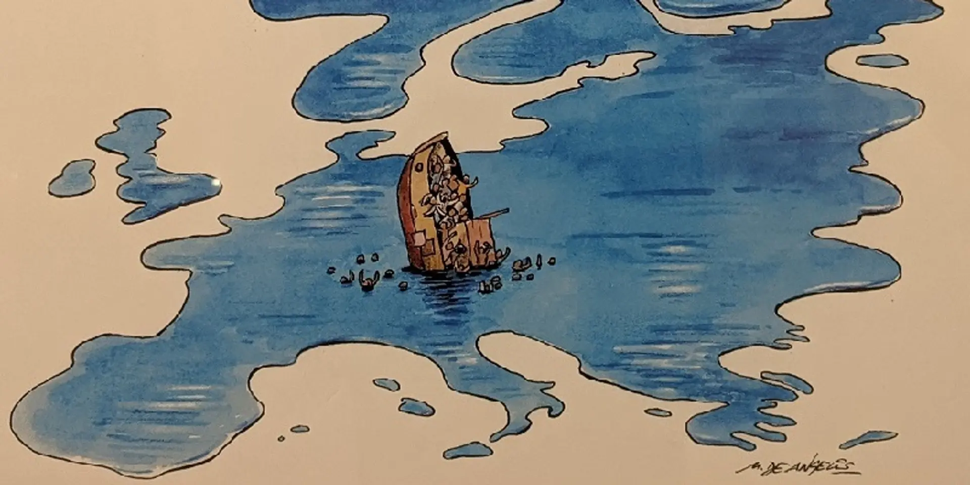 This award-winning cartoonist conveys social and environmental messages through humour