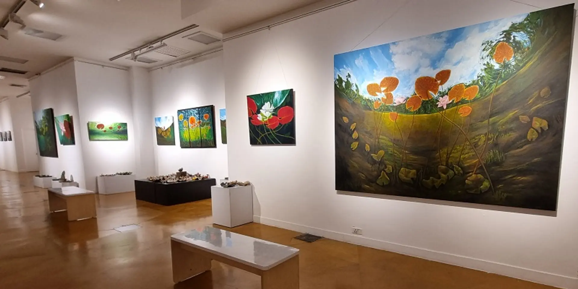 Nature, expression, spirituality–a journey through the lotus works of artist Ruchi Chadha