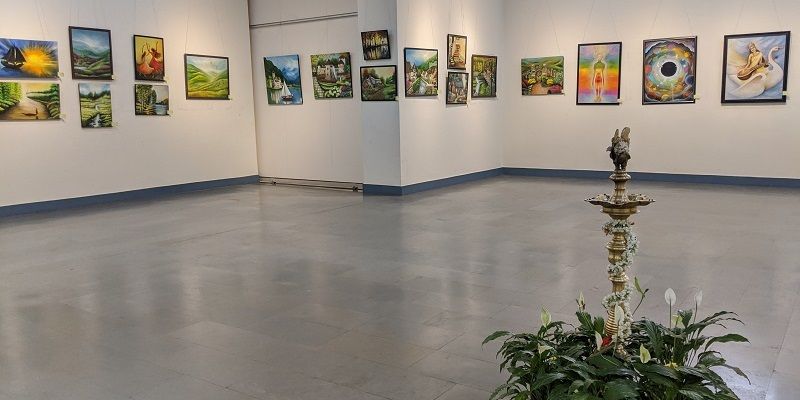 Art as beauty, solace and divinity – why this mother-son duo launched a joint art exhibition