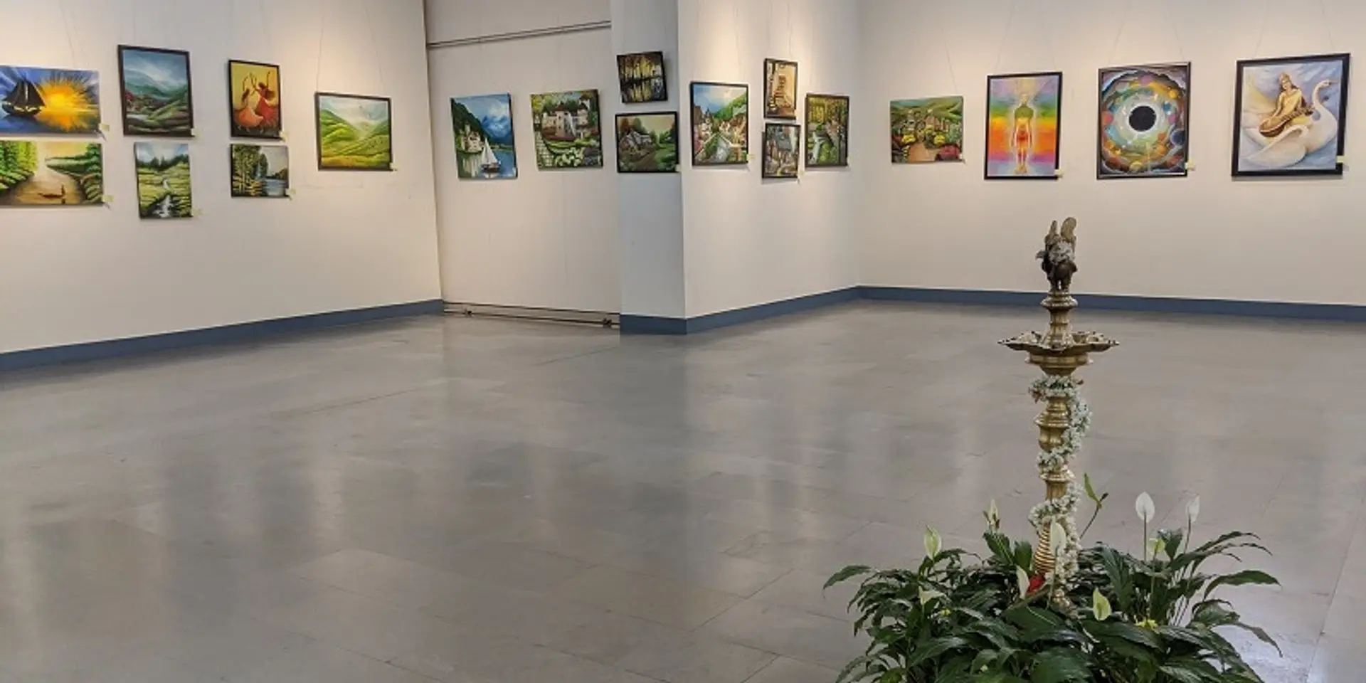 Art as beauty, solace and divinity – why this mother-son duo launched a joint art exhibition