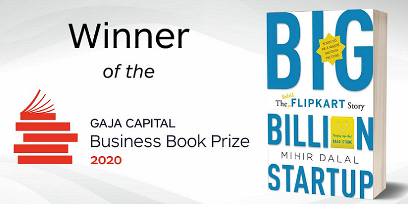 Mihir Dalal’s book on Flipkart wins another award – the Gaja Capital Business Book Prize of Rs 15 lakh