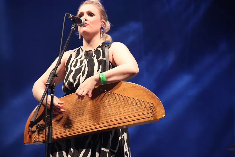 Okra Playground with the kantele