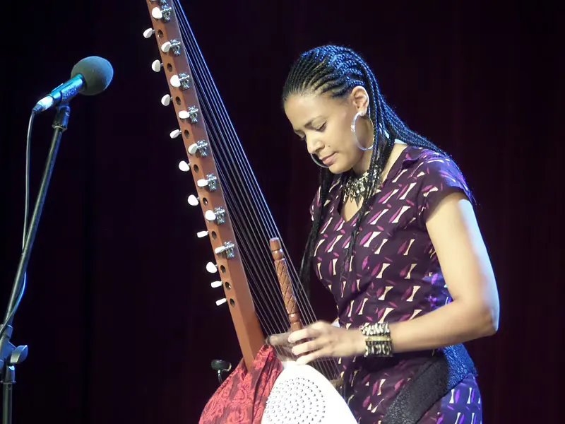 Sona Jobarteh, the first female kora virtuoso