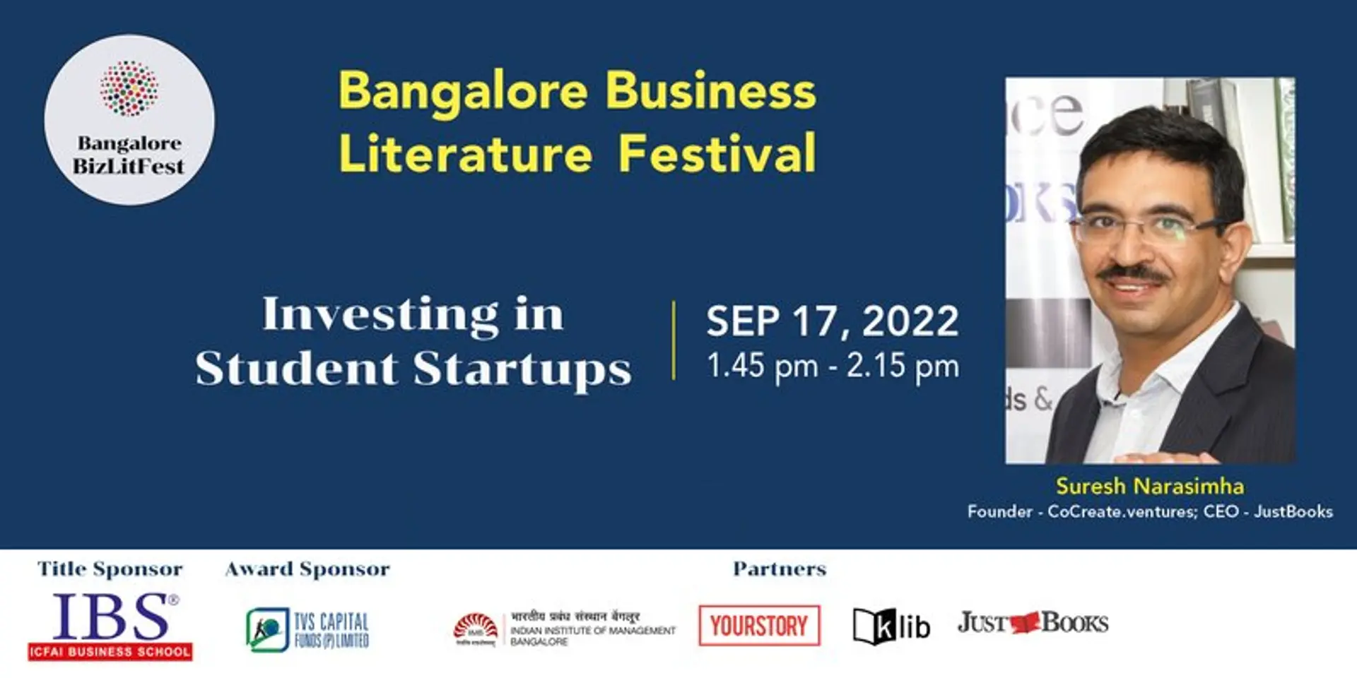 Suresh Narasimha of Cocreate Ventures on why entrepreneurship support for students is key for the nation