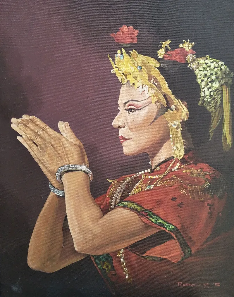 The dancer by Sriyadi Srinthil