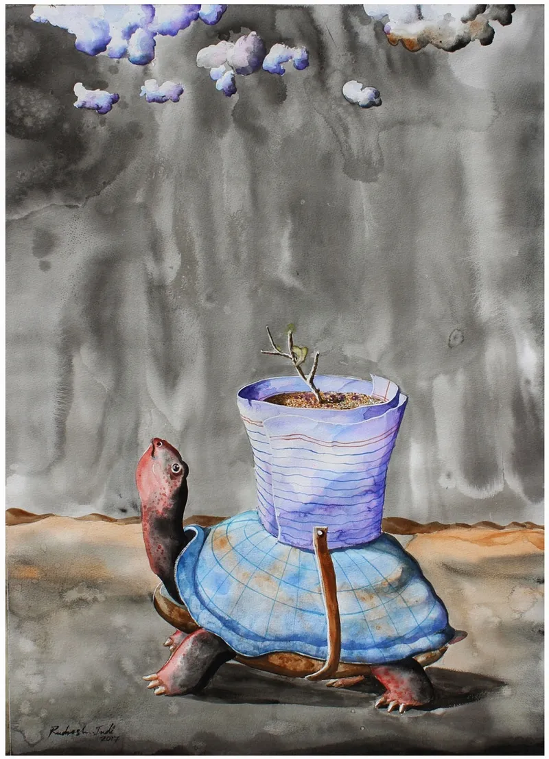Thirsty Earth by Rudragaud L Indi
