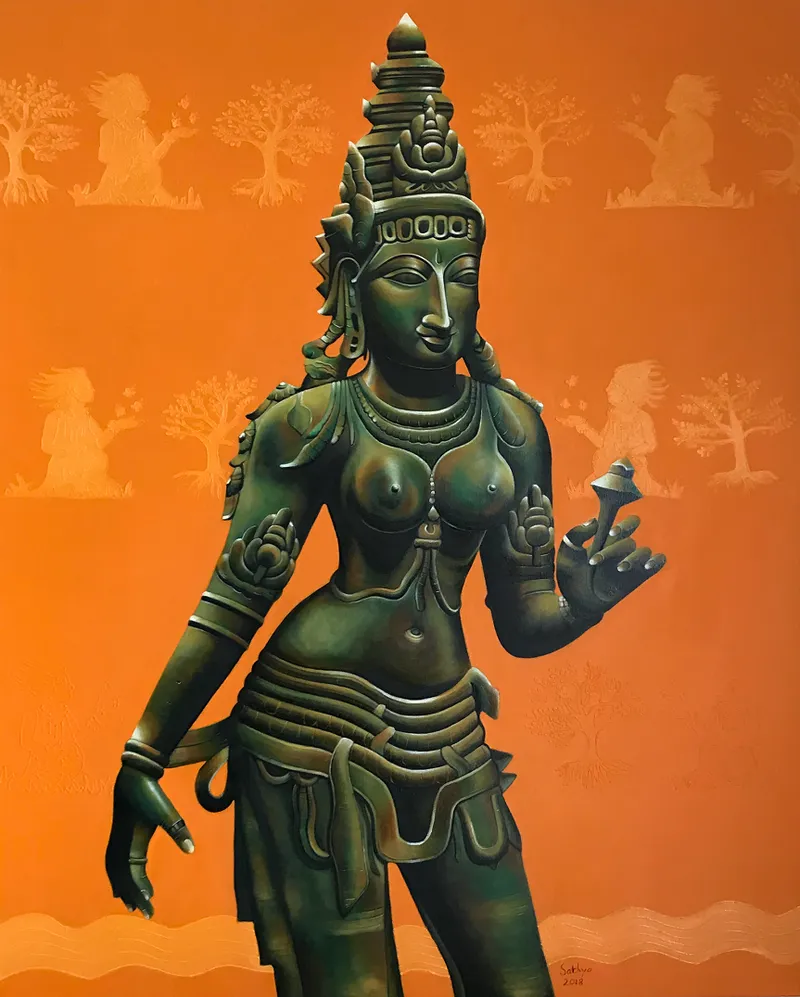 Universal Goddess by Sathya Gowthaman
