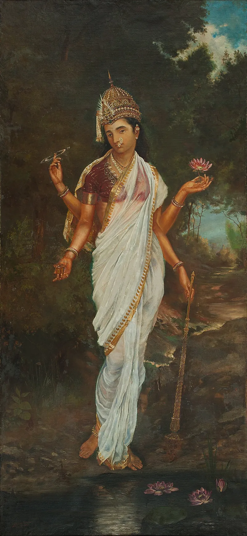 Untitled (Lakshmi) by M. V. Dhurandhar