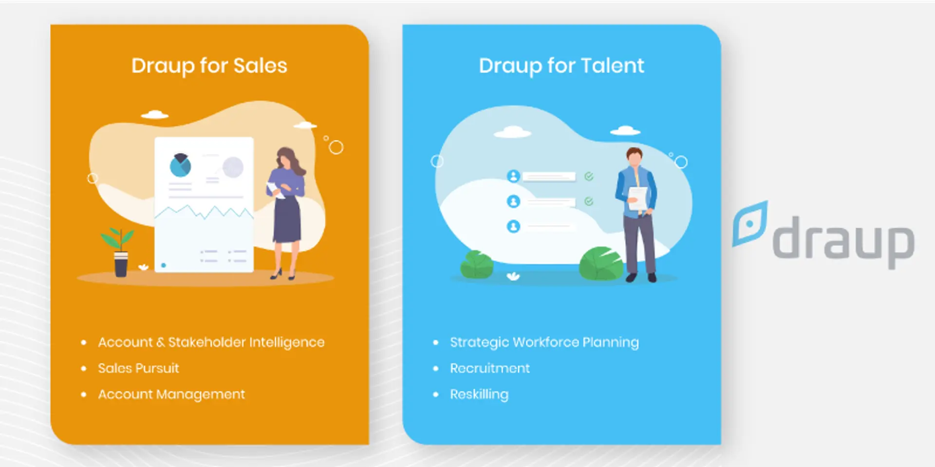 Looking for core expertise in AI-driven sales and talent intelligence? Draup is the right platform for you