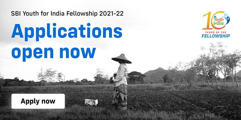 SBI Youth for India Fellowship is inviting applications from young leaders who wish to empower marginalised communities.


