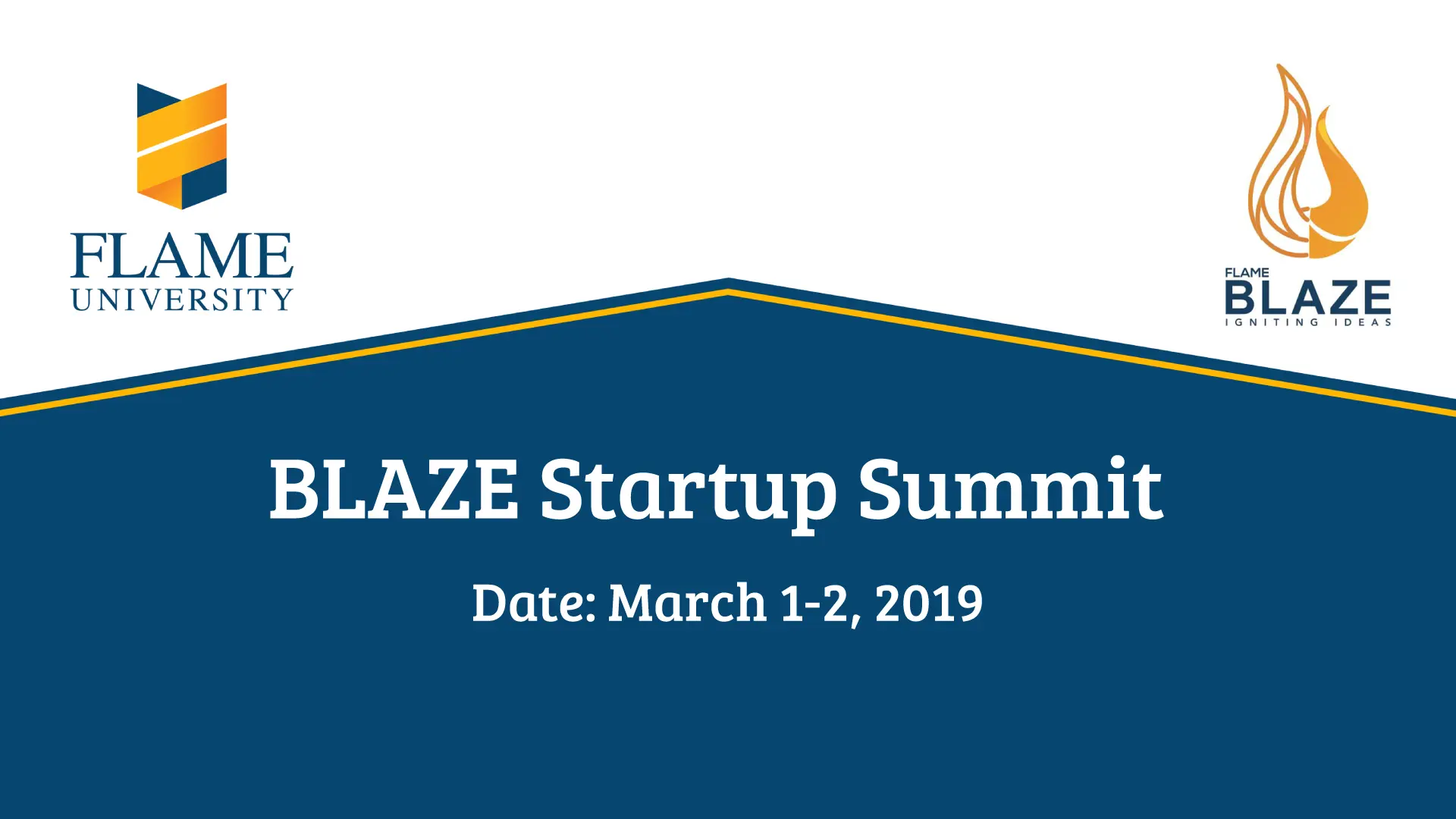 FLAME University’s Entrepreneurship Centre announces one of Pune’s biggest startup summit