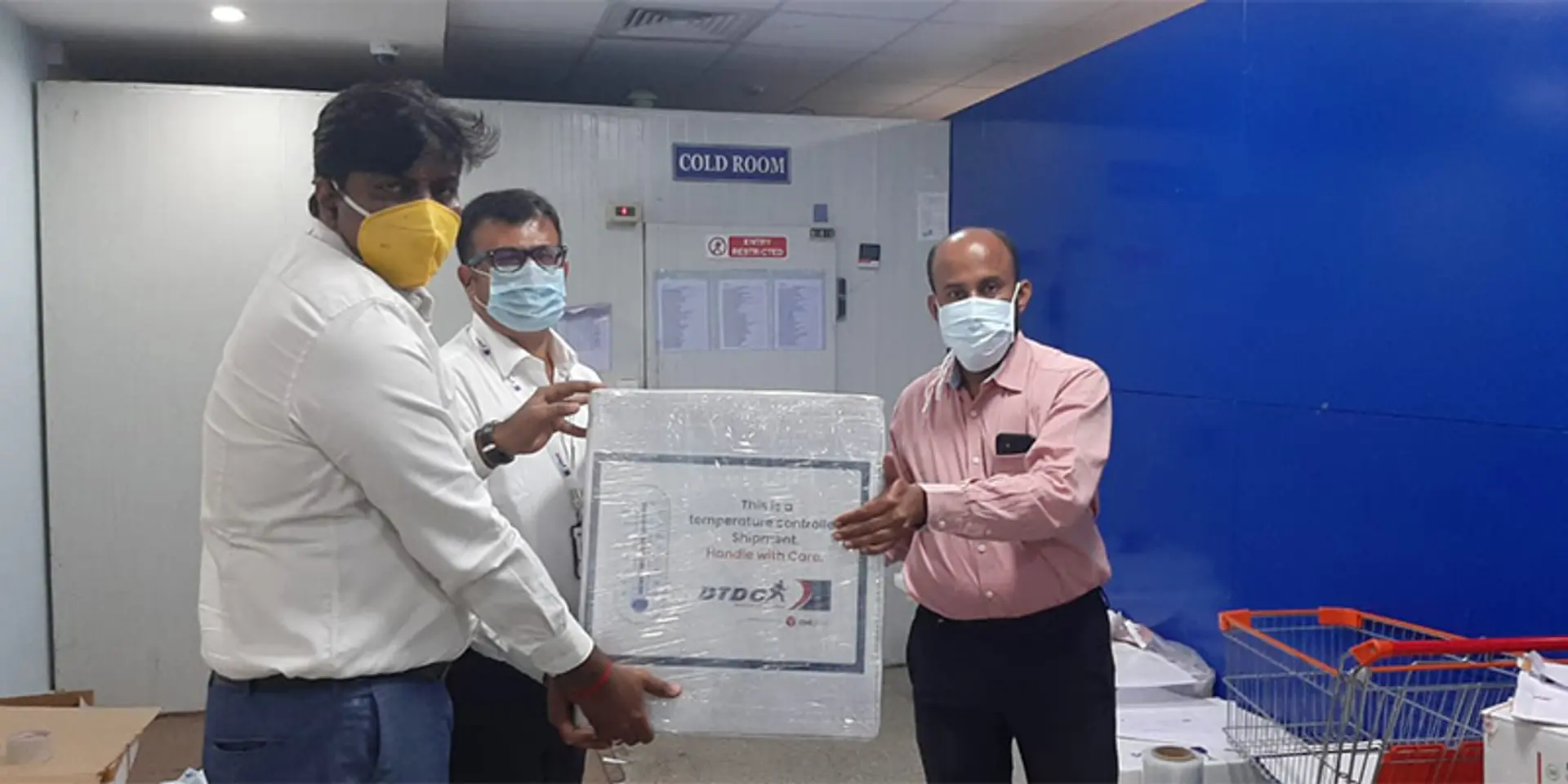 DTDC pioneers temperature controlled vaccine transportation