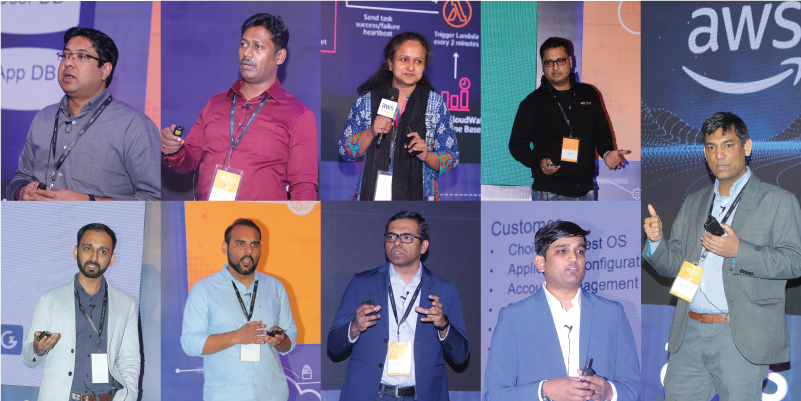 At AWS Cloud Day 2020 in Jaipur, AWS architects and customers share their experiences on AWS Cloud solutions 
