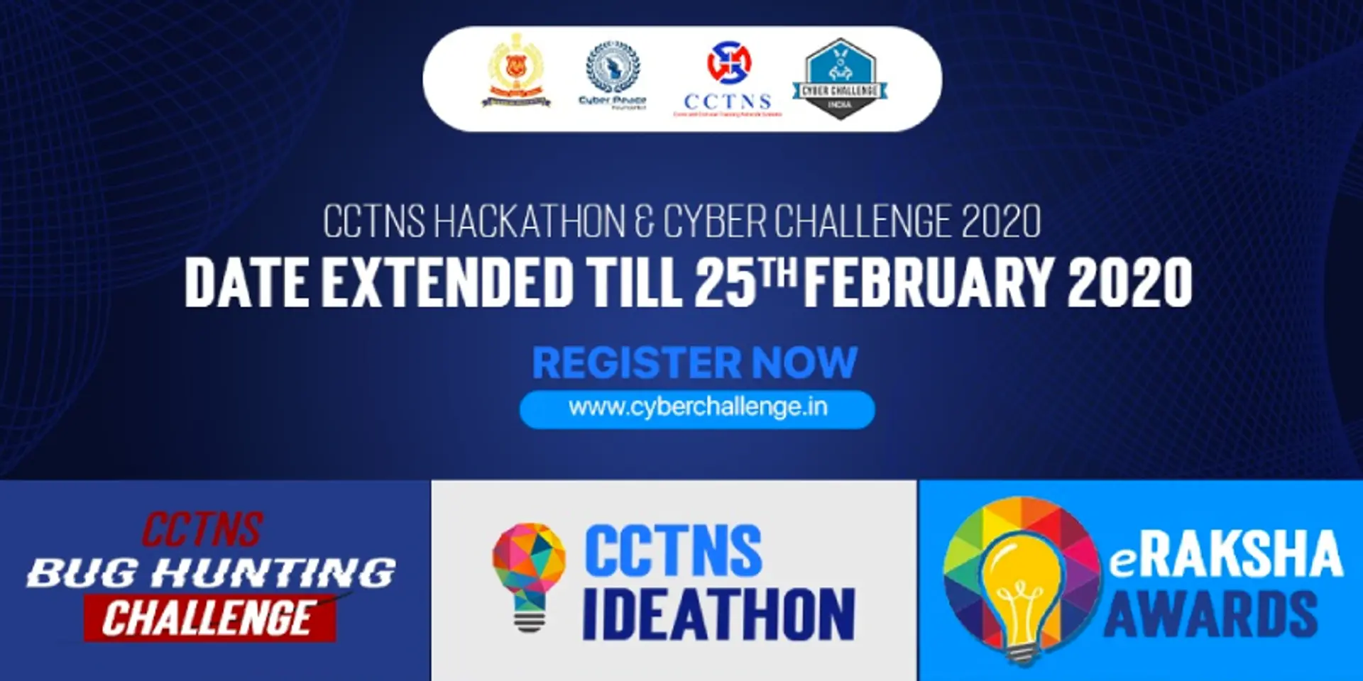 Help build robust solutions to fight cybercrime at the CCTNS Hackathon and Cyber Challenge 2020