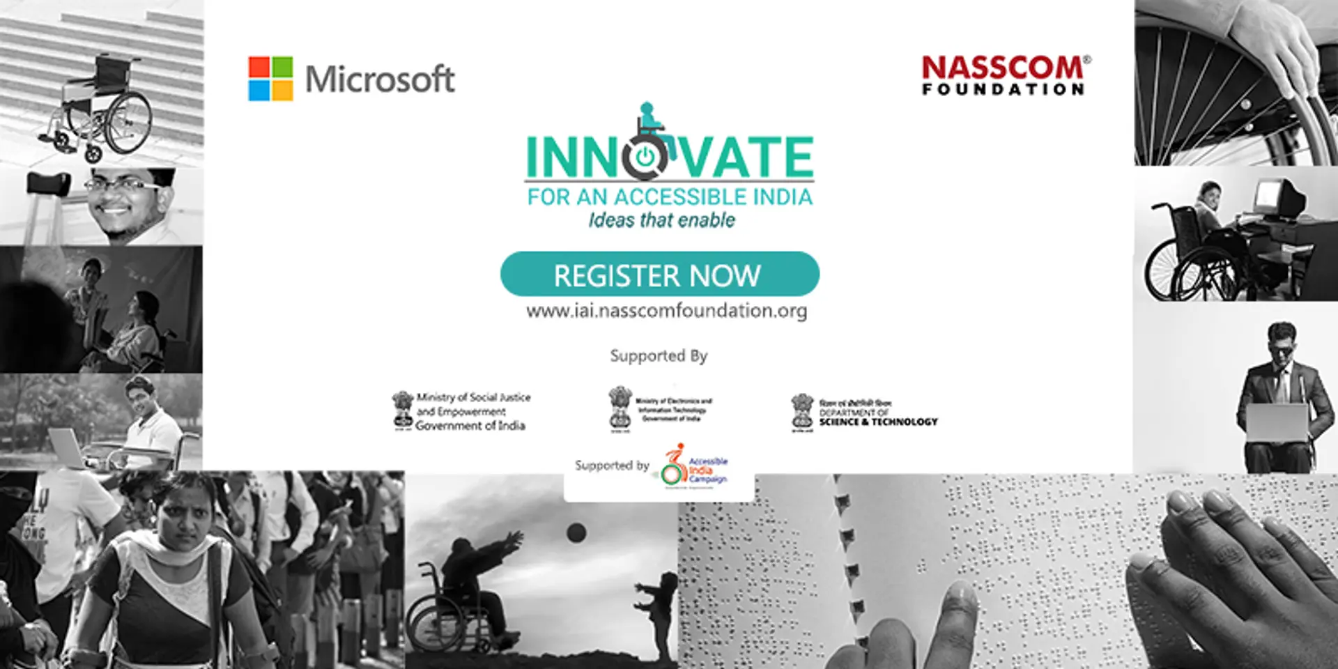 NASSCOM Foundation and Microsoft announce the Innovate for Accessible India (IAI) initiative to power the growth of Assistive Technologies