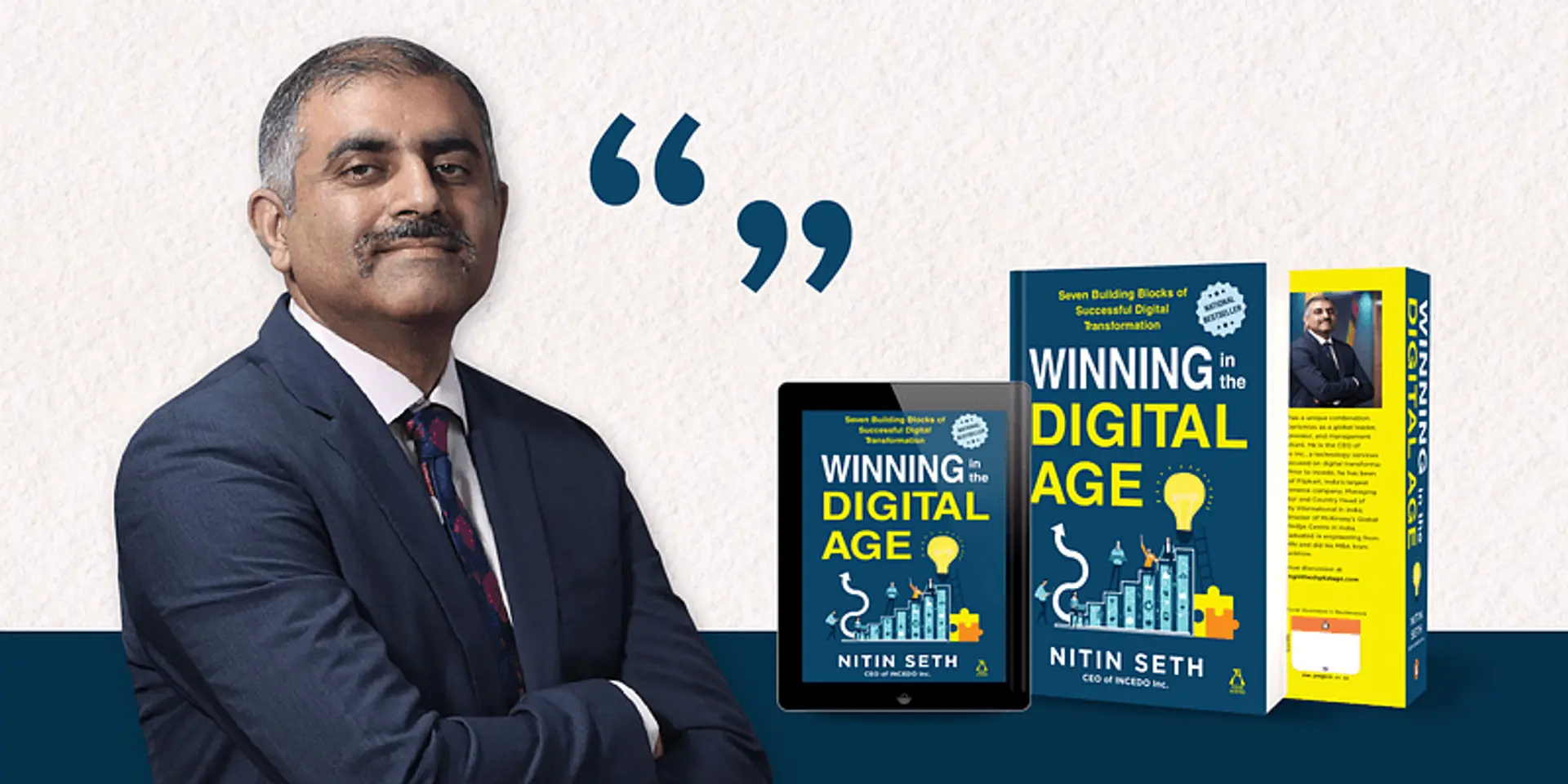 For success in the digital age, write your own job description, advises Incedo CEO Nitin Seth