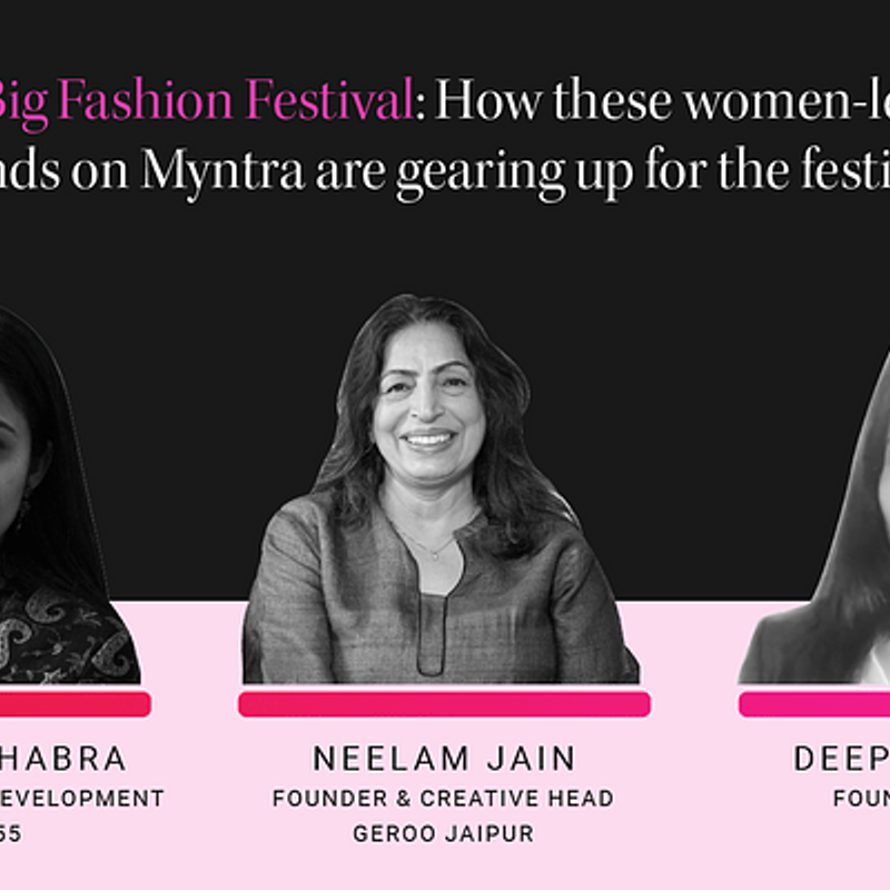Myntra Big Fashion Festival: How these women-led ethnic wear brands on Myntra are gearing up for the  festive season