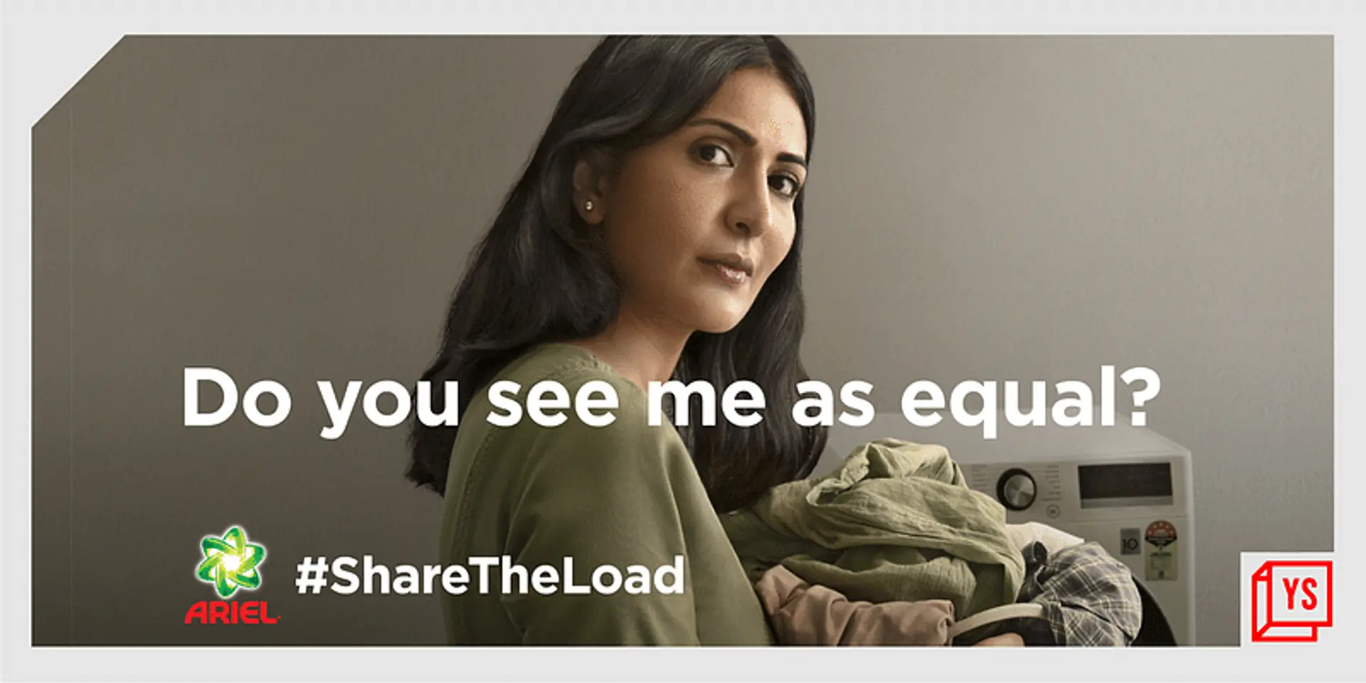When we start seeing equal in domestic chores, only then will we #ShareTheLoad