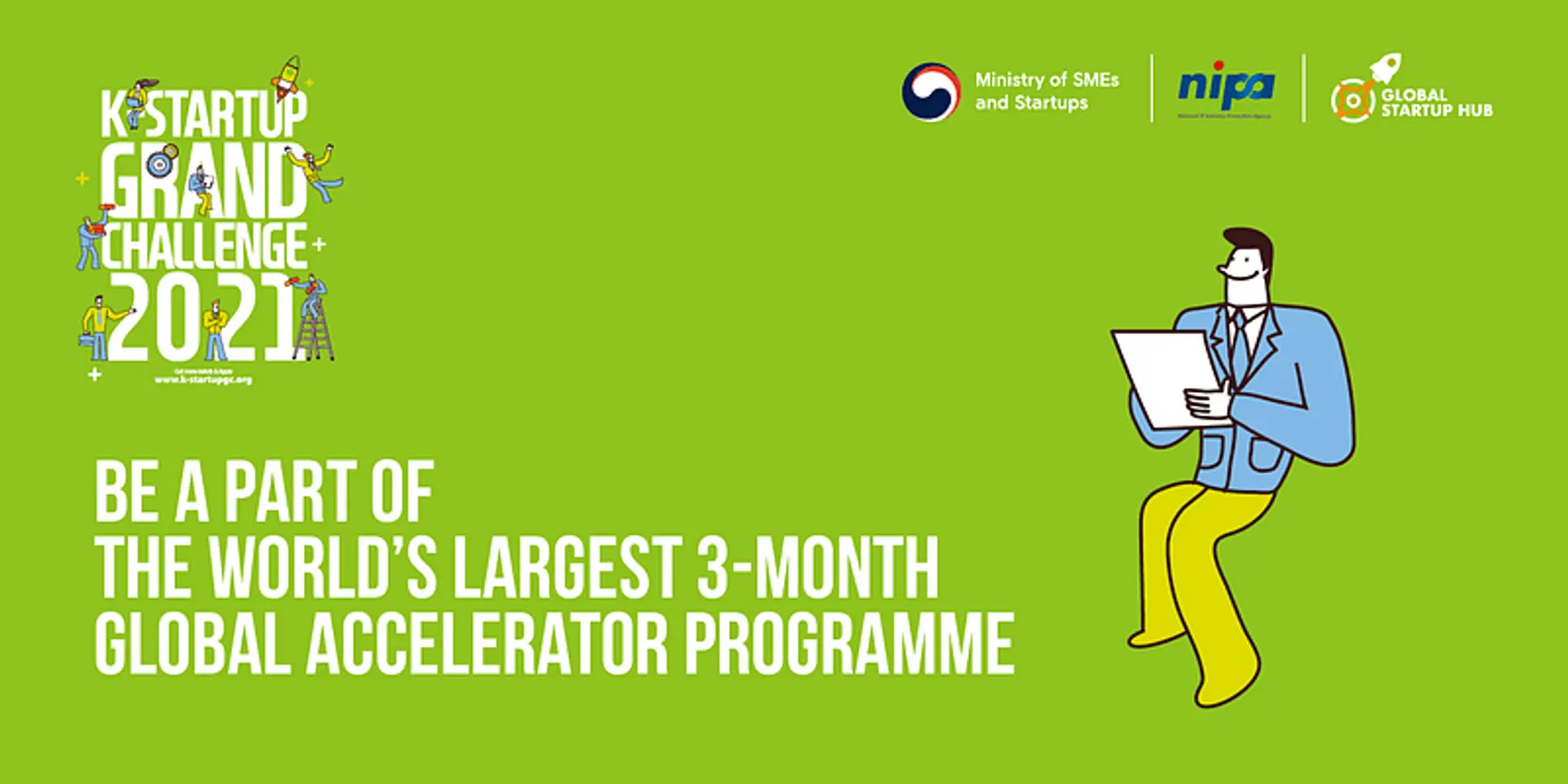 Everything you need to know about the world’s largest global accelerator programme: The K-Startup Grand Challenge 2021