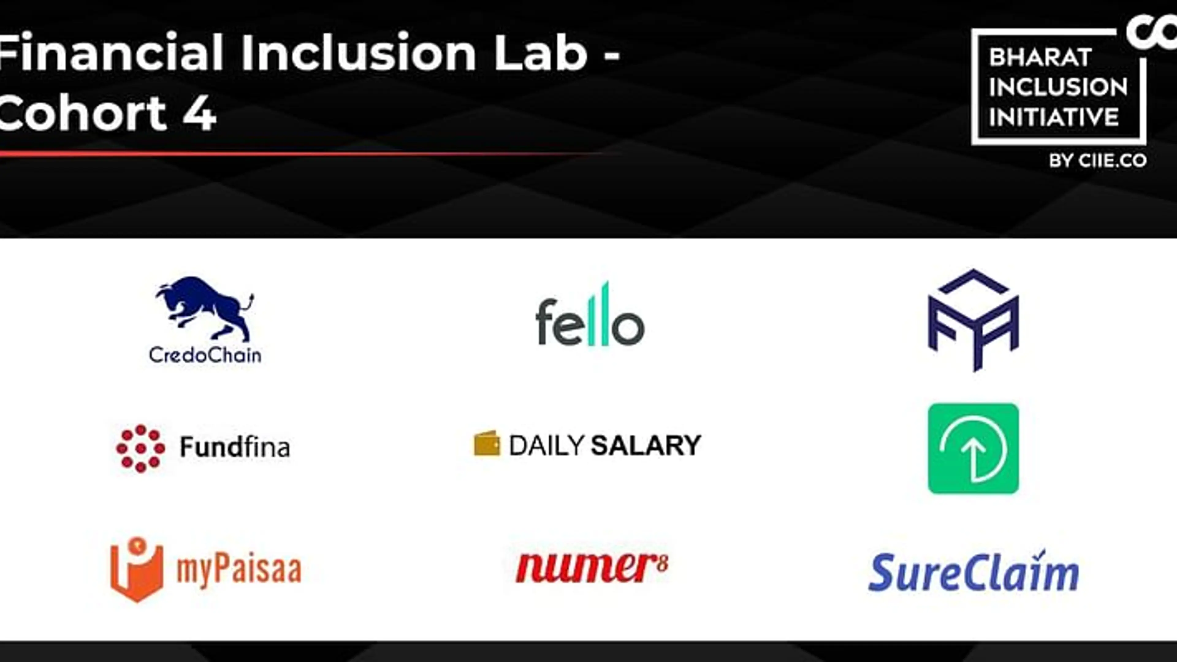 Financial Inclusion Lab announces the 4th cohort of startups building ...