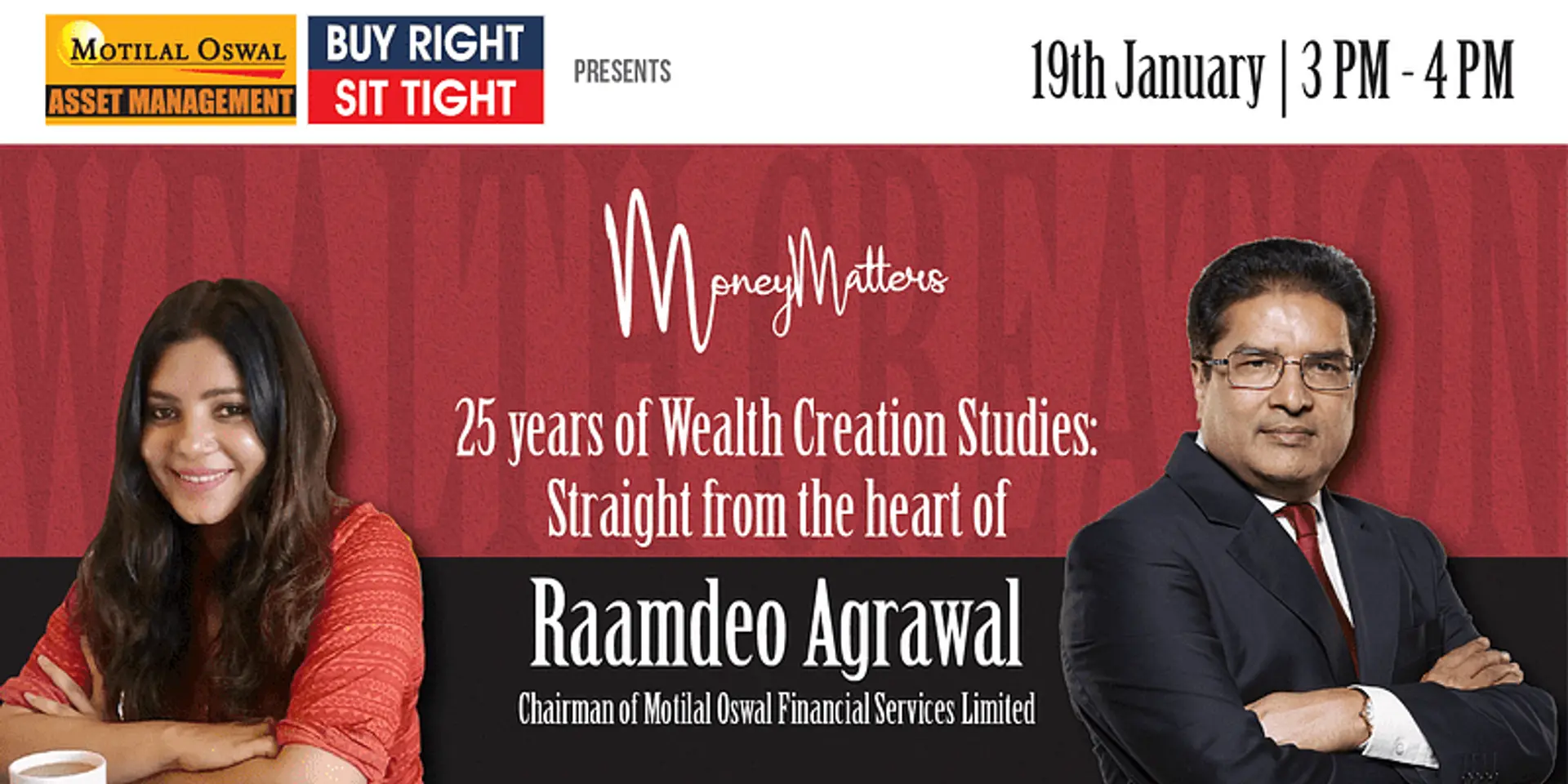 Raamdeo Agrawal reflects on 25 years of Wealth Creation Studies: Don’t miss this episode of Money Matters with Shradha Sharma