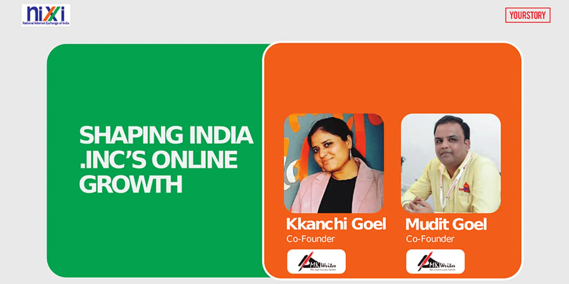 How MK Writes is scaling Digital Content business in India with a .in domain