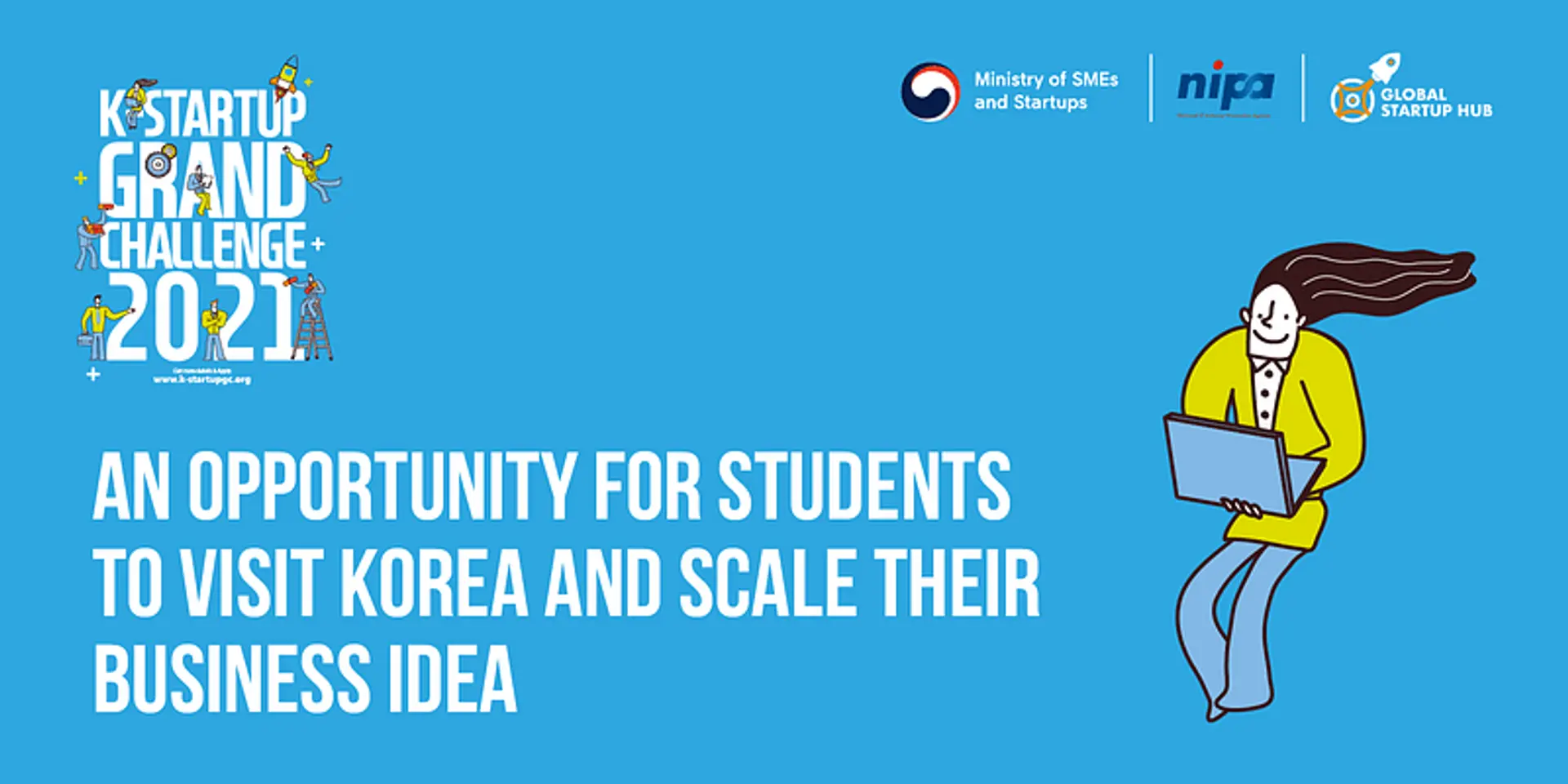 Why the K-Startup Grand Challenge 2021 is a great opportunity for college students to scale their business idea