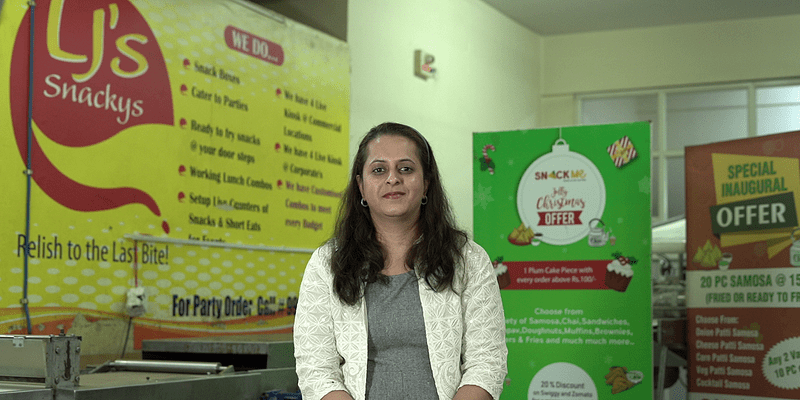 After building LJs Snackys as a leading corporate catering brand in Bengaluru, Anushka Jaisinghani is venturing into B2C in a big way with SnackMe