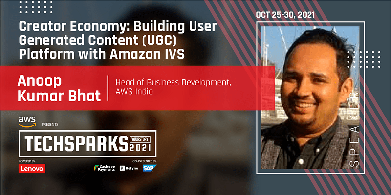 It's not just about creating content, but making it more engaging: says AWS India’s Anoop Kumar Bhat 