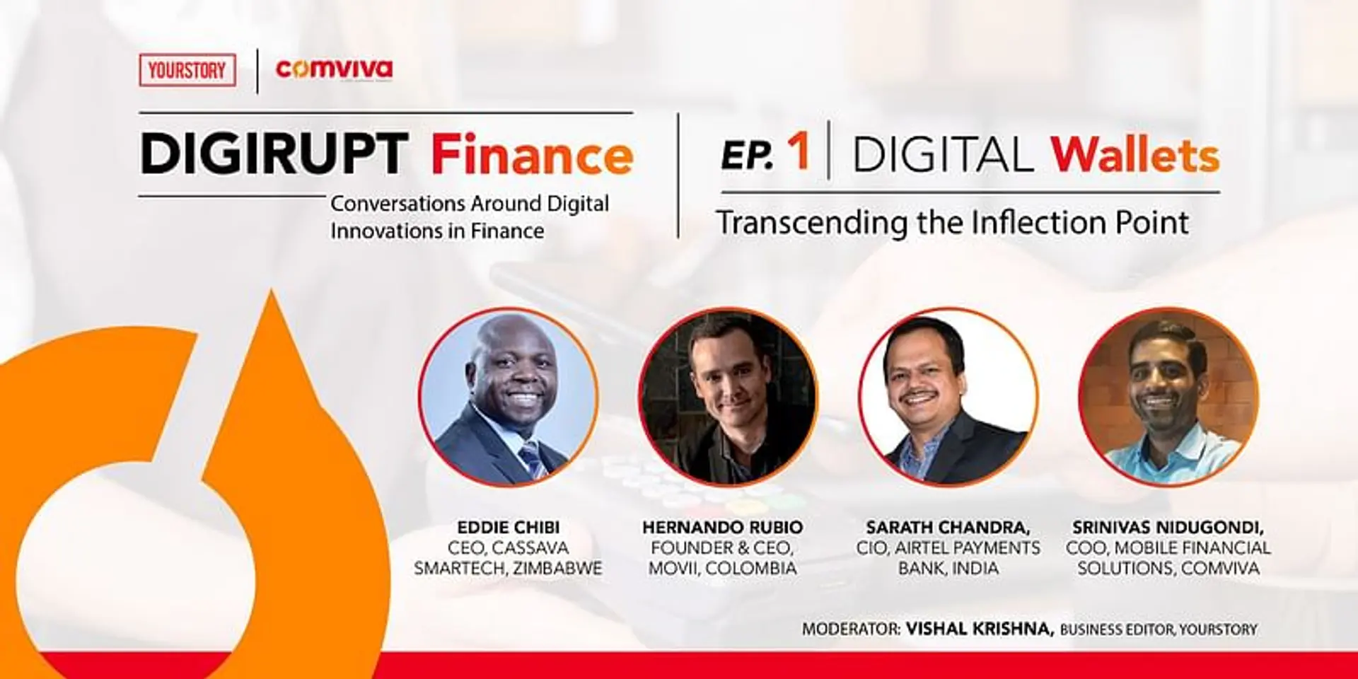 Global FinTech leaders discuss rapid walletisation in the digital-first world in the first episode of Digirupt Finance