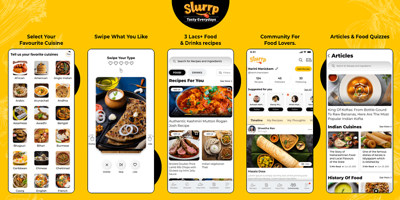 This AI-powered Do-it-yourself app will help you explore recipes that fits your preference of cuisine