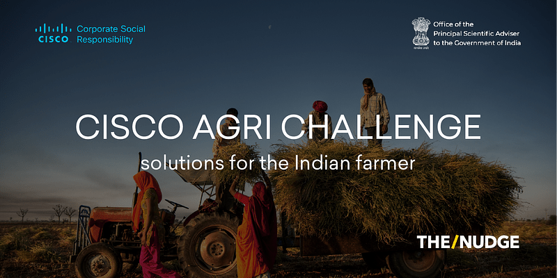 The/Nudge Foundation and Cisco team up to help entrepreneurs increase farmers’ income with innovative solutions