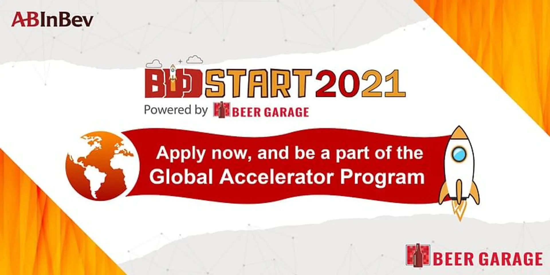 AB InBev launches BudStart Global Accelerator Program to partner with startups for their business solutions. Apply now!