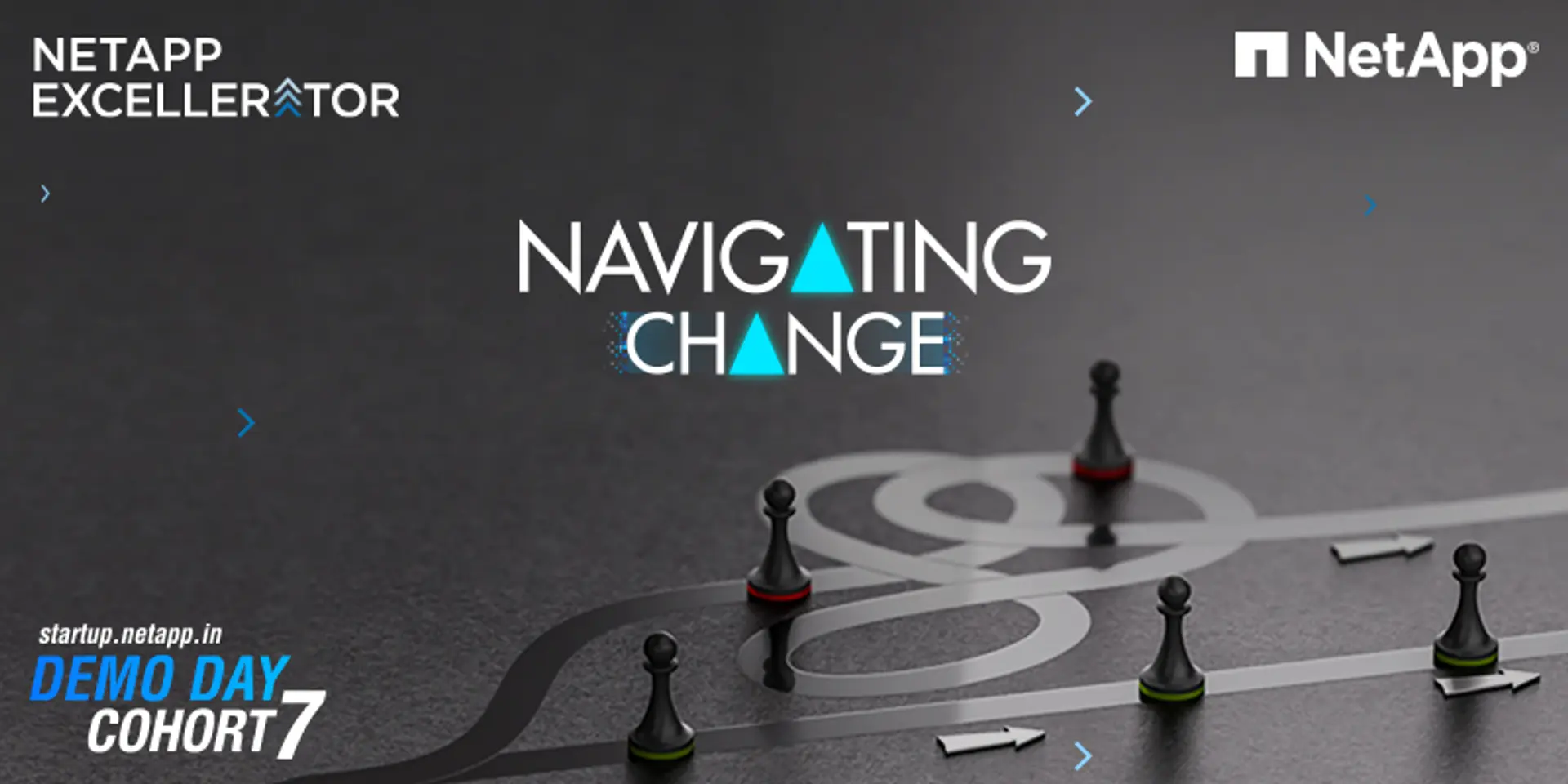 NetApp Excellerator’s Cohort 7 startups to demonstrate what it takes to navigate change