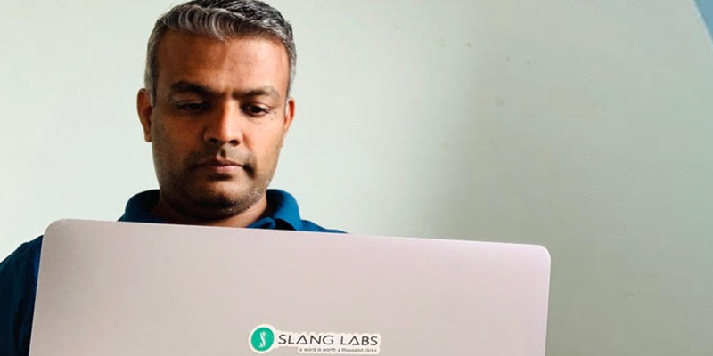 Slang Labs founder Kumar Rangarajan believes the pressures of entrepreneurship are self-inflicted and can be ‘quit’ with a little belief #WeBelieveYouCan