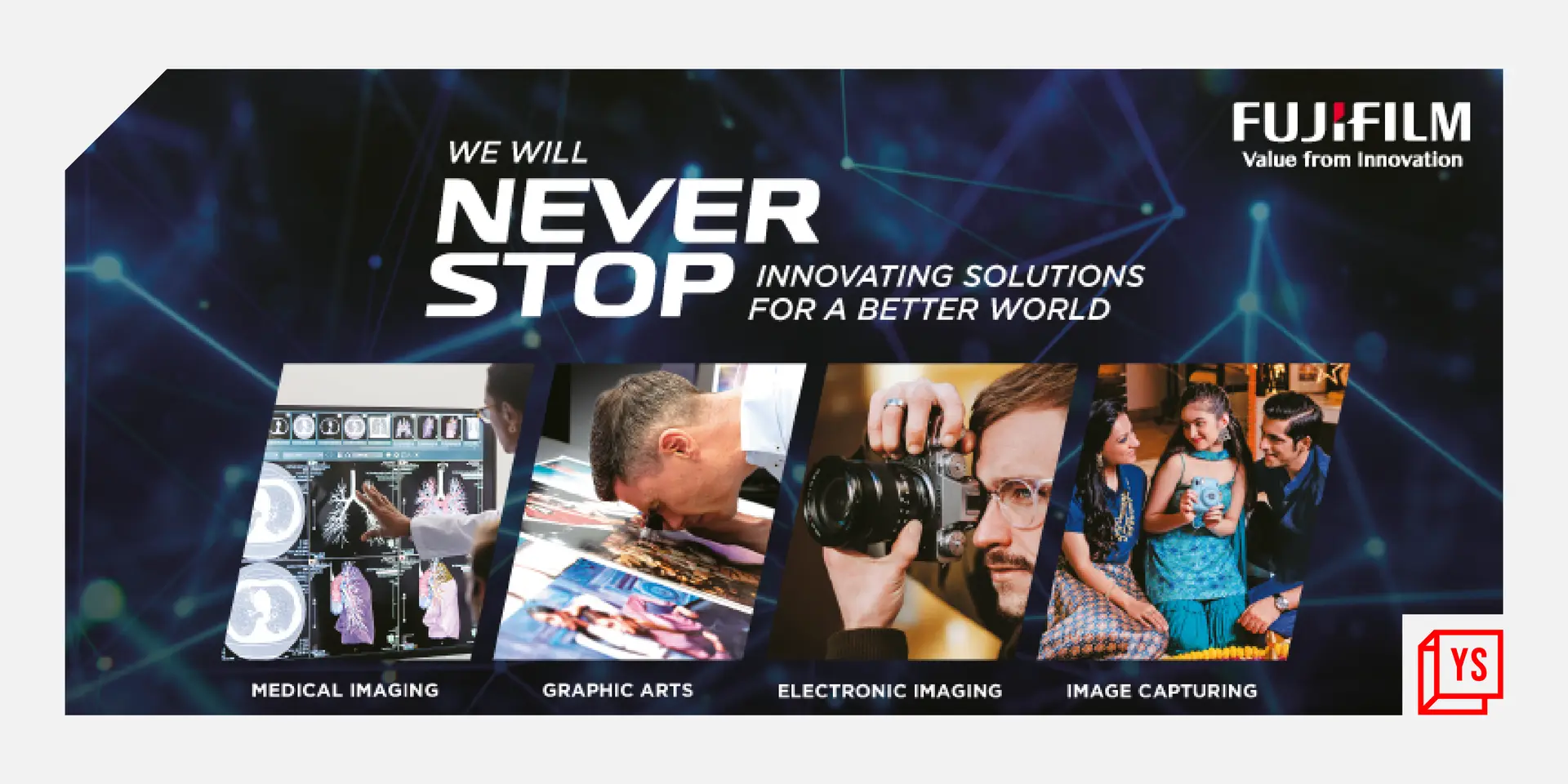 Fujifilm focuses on sustainable healthcare solutions with NEVER STOP campaign