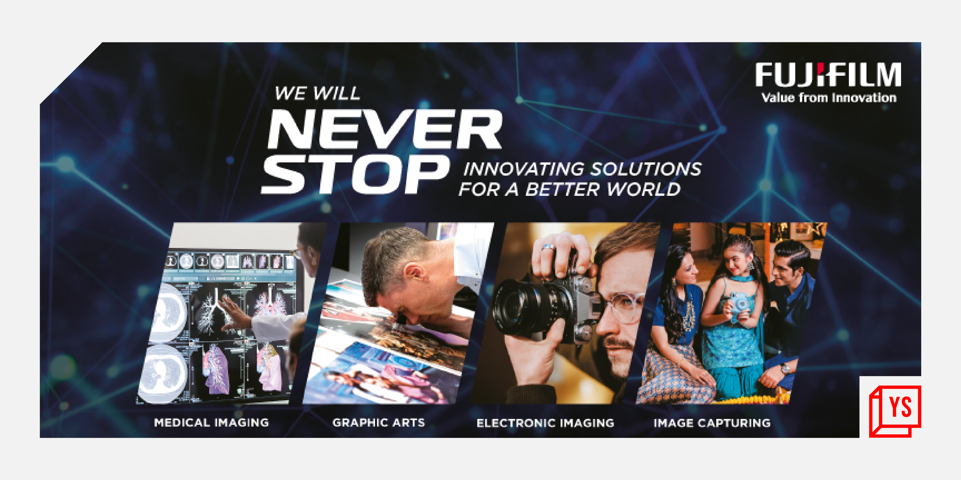 Fujifilm focuses on sustainable healthcare solutions with NEVER STOP campaign

