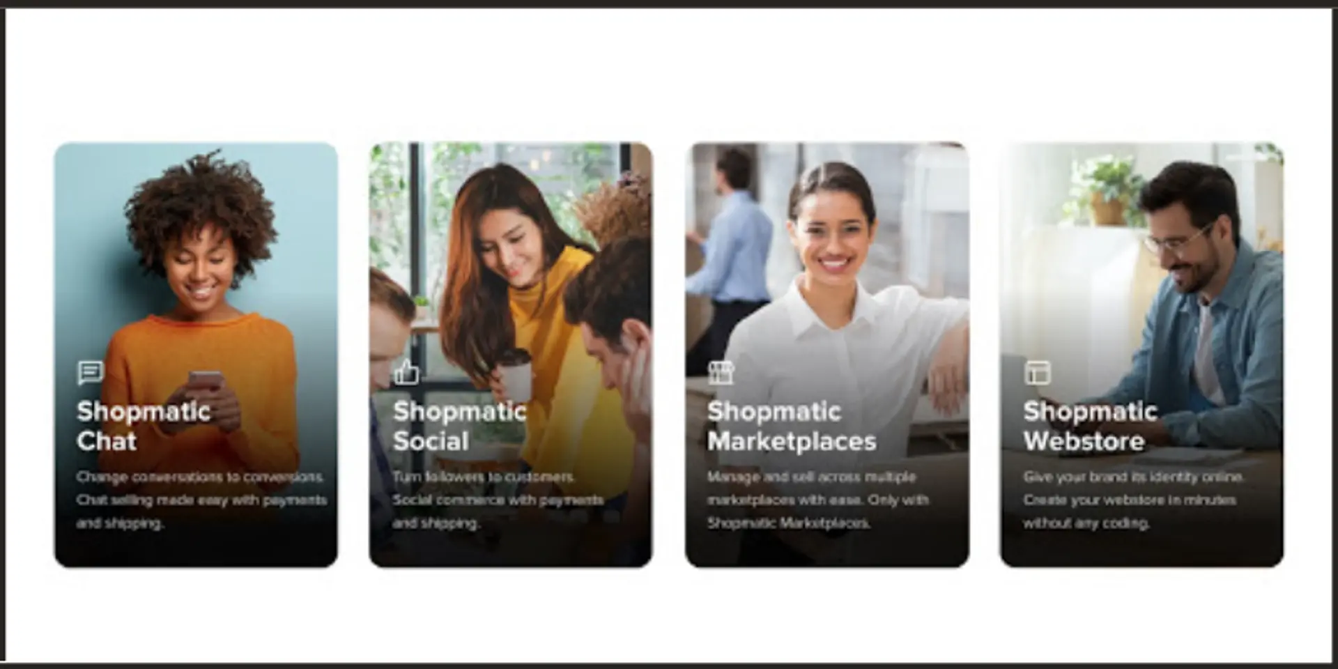 Reimagining eCommerce: Shopmatic launches a whole new range of eCommerce solutions for individual entrepreneurs & SMEs in emerging markets.