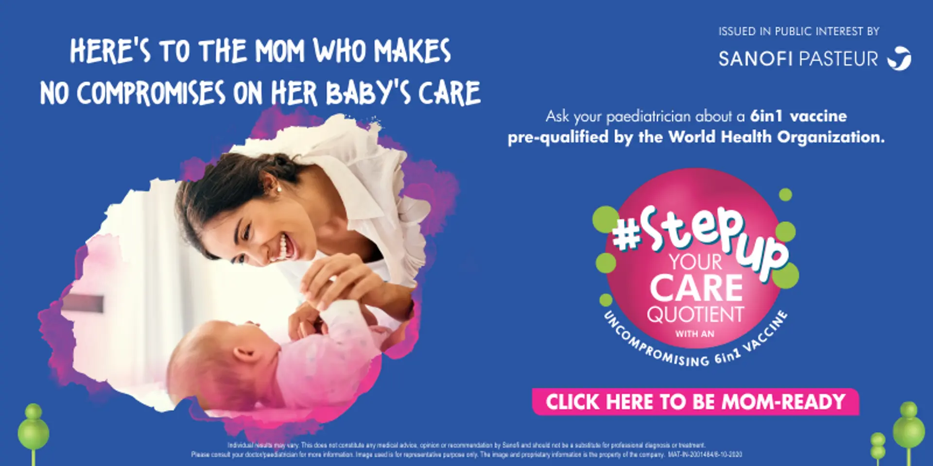 Uncompromising care: How a 6in1 vaccine can help parents who want nothing but the best for their baby