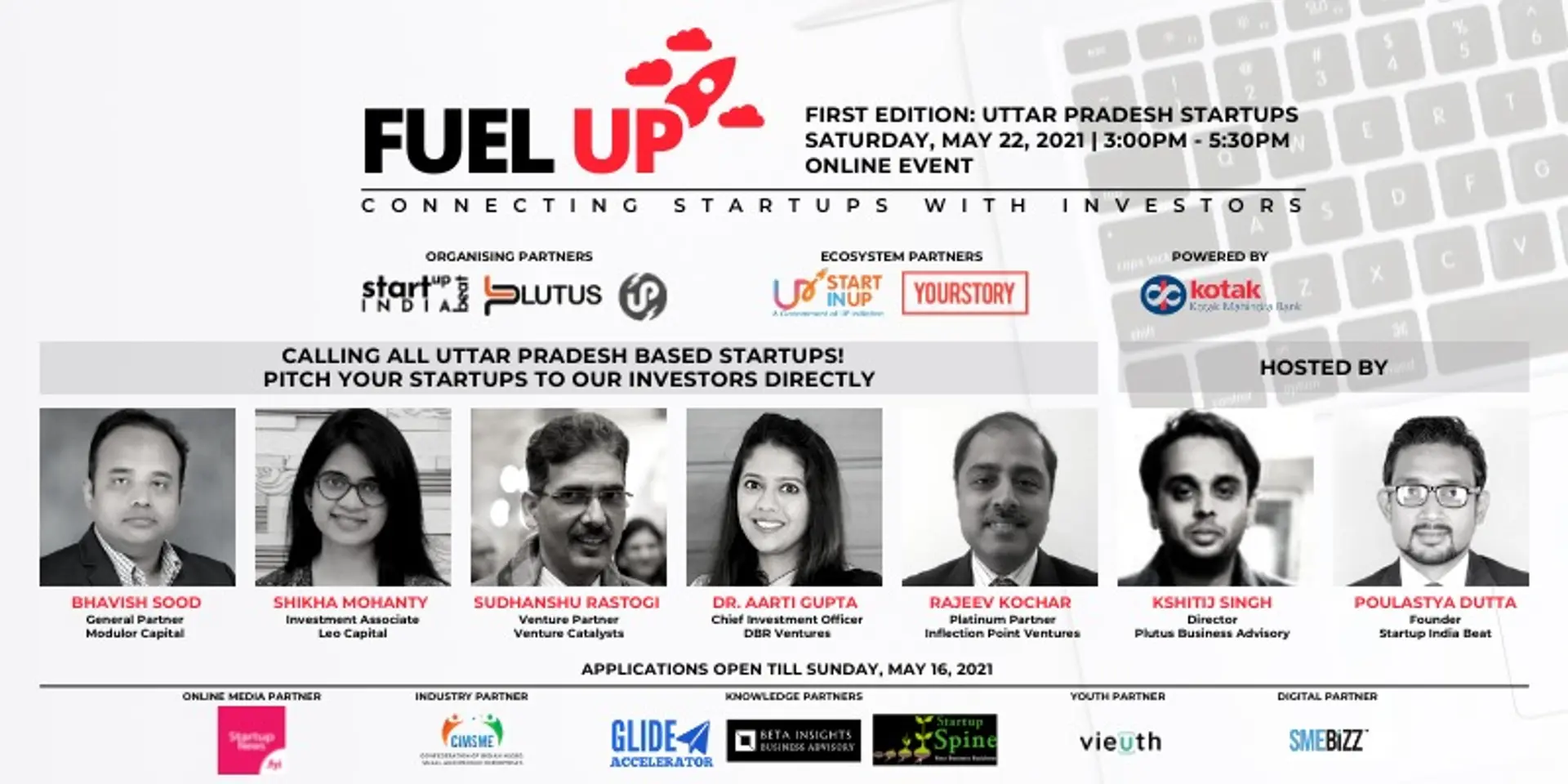 Fuel UP: UP Edition 2021 will provide UP-based startups the opportunity to connect with top VCs to scale their business