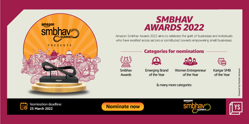 Amazon Smbhav Awards 2022: Celebrating the spirit of businesses, local sellers, home entrepreneurs, and changemakers