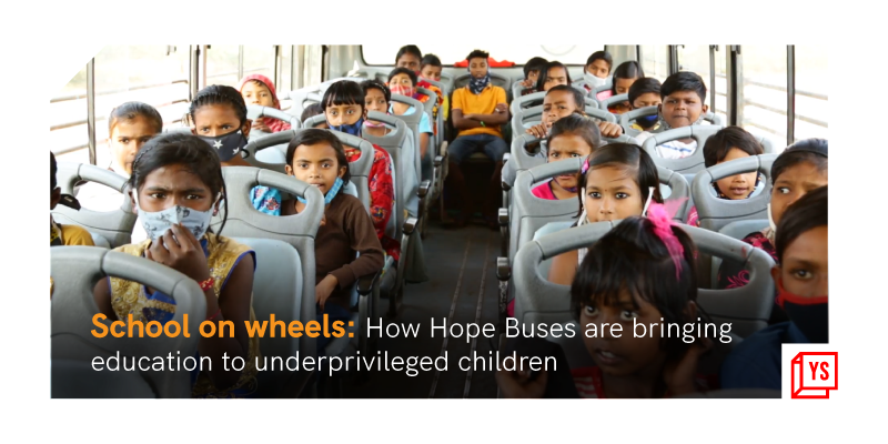 ‘Hope’ on wheels: Bringing education to underprivileged children
