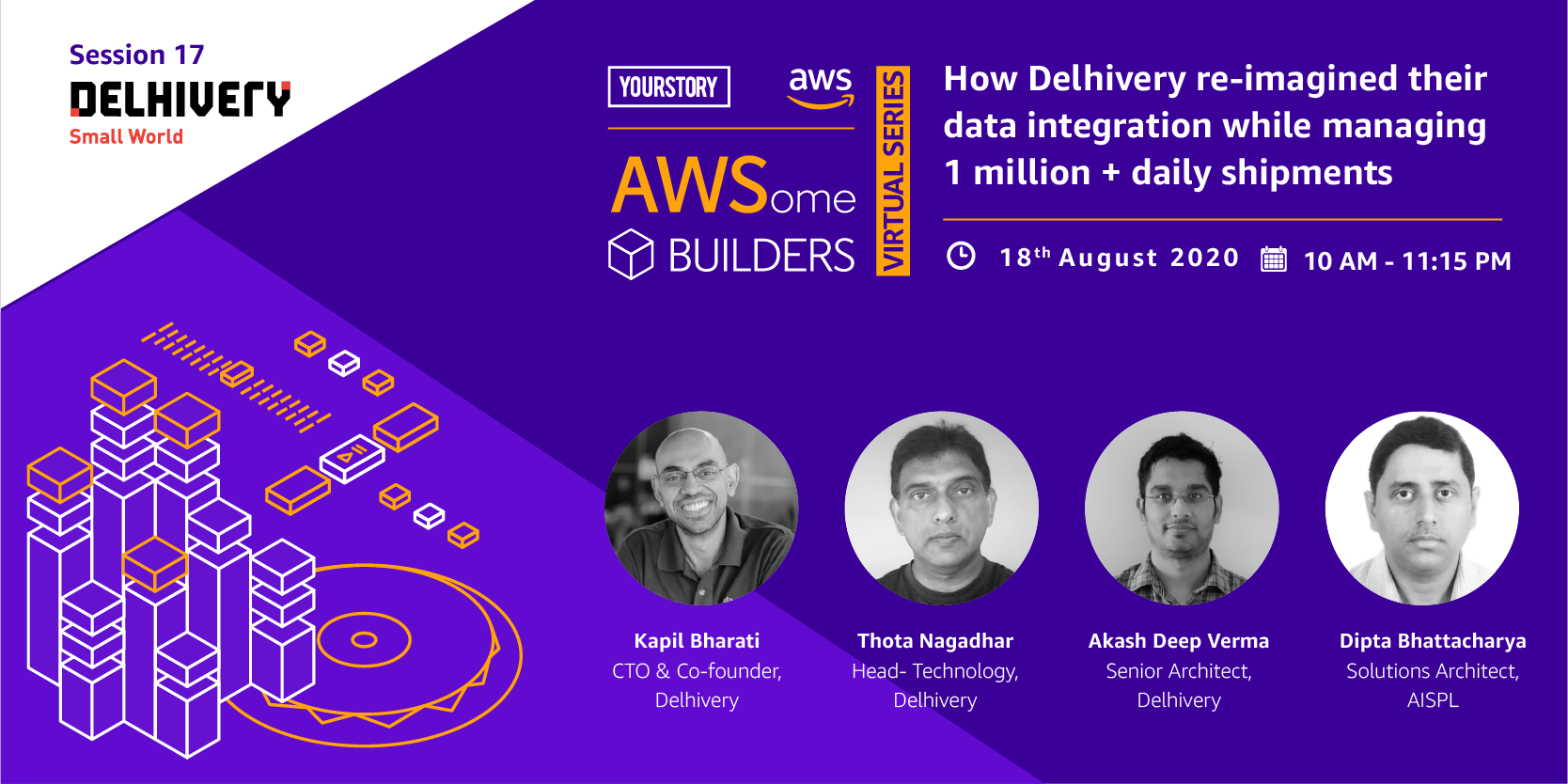 How Delhivery re-imagined their data integration while managing 1 million + daily shipments
