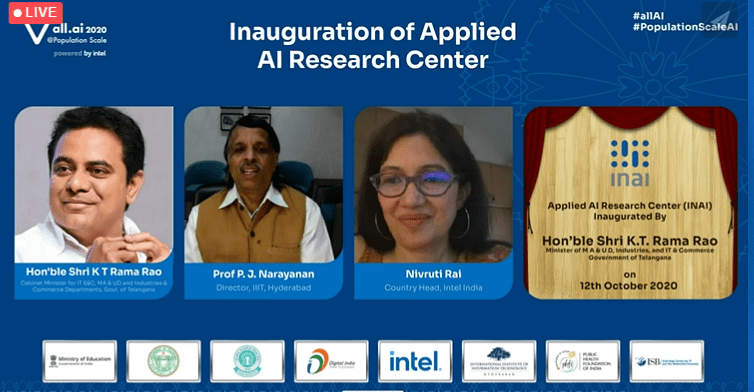 Intel, IIIT-H, Telangana govt & PHFI launch applied AI research center in Hyderabad