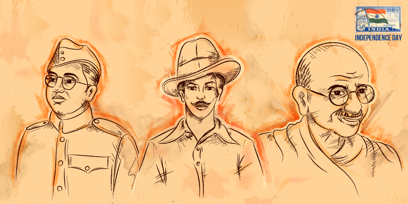This Independence Day, Indian startup founders reveal the freedom fighters who inspire them 